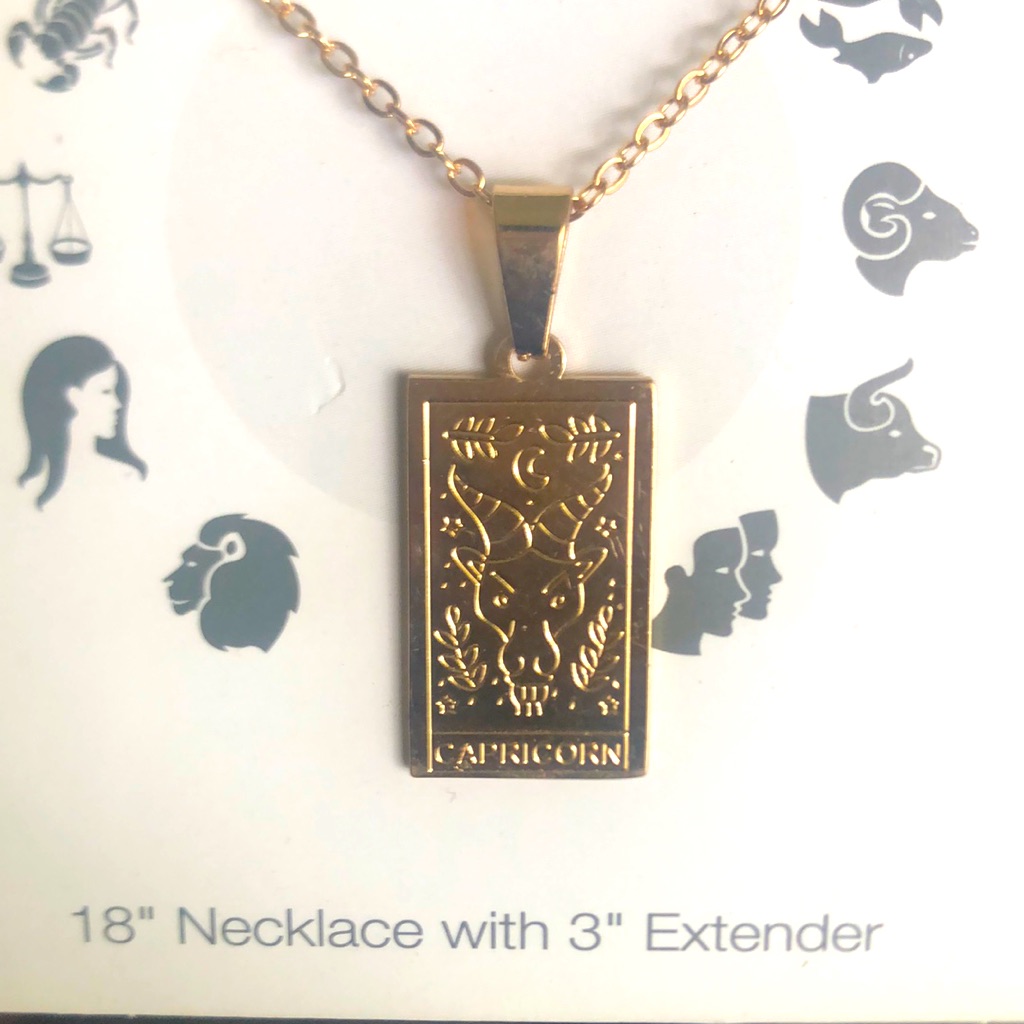 Time And Tru Capricorn Necklace 5$